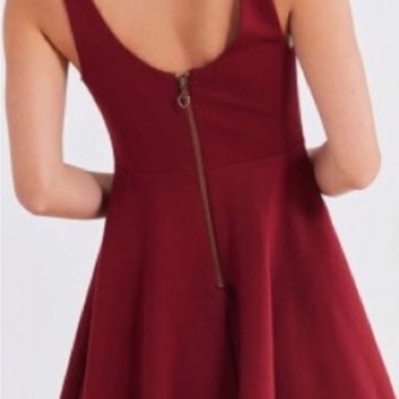 Urban Outfitters Kimchie Blue burgundy dress - Picture 3 of 4